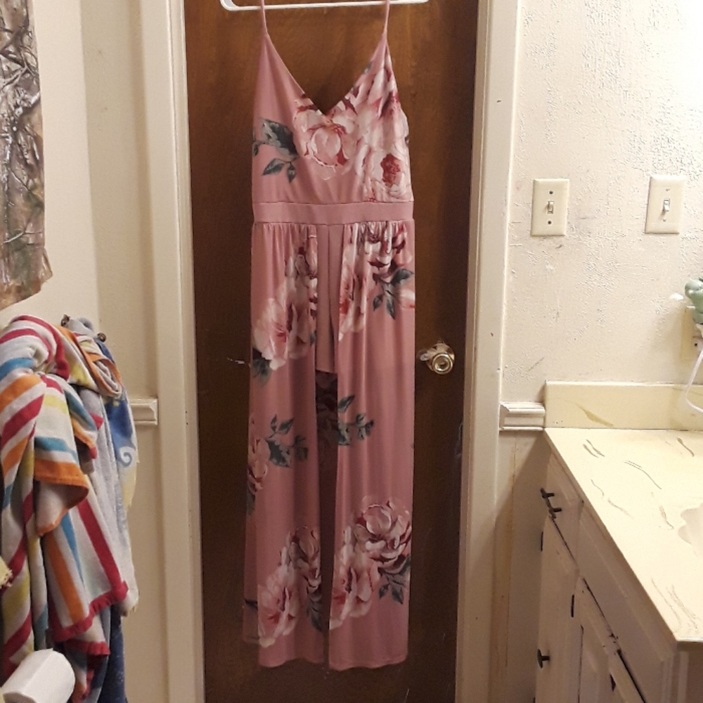 Romper with long back